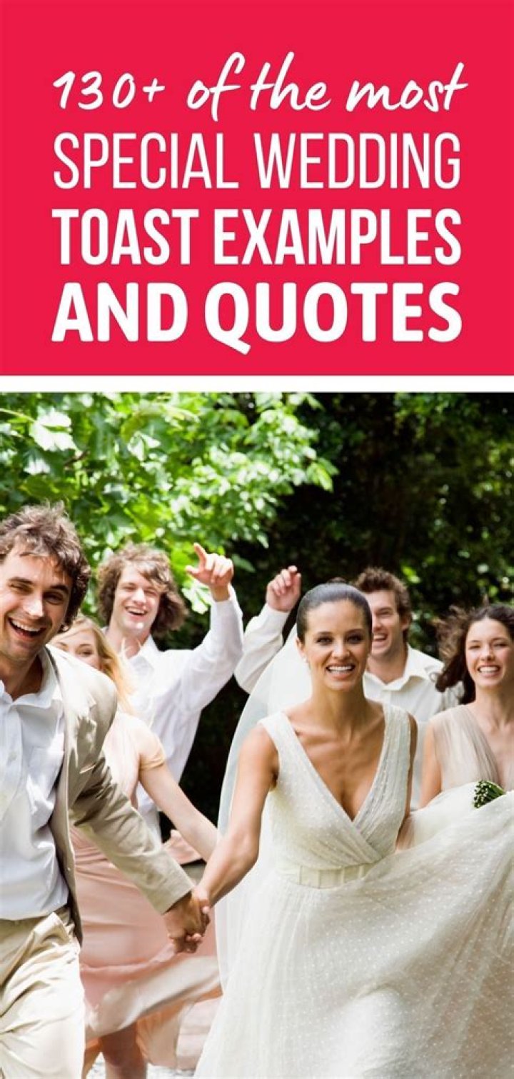 101 Best Wedding Toast Quotes To Choose From