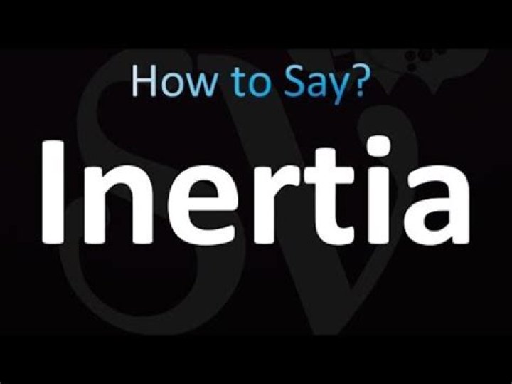 How to pronounce inertia