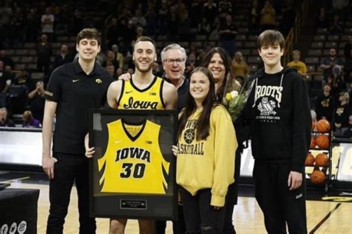 Iowa Coach Fran McCaffery Kids Followed Him In Basketball
