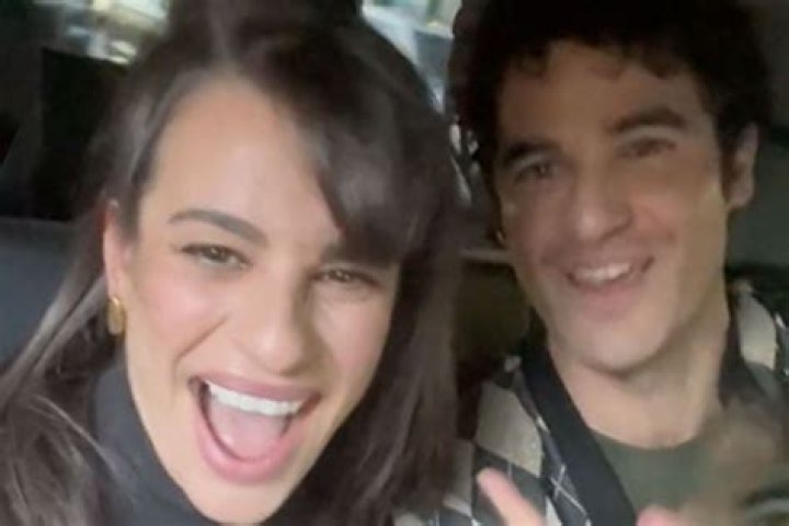 Lea Michele and Darren Criss Have Carpool Karaoke Moment with ‘Glee’ Anthem ‘Don’t Stop Believin”