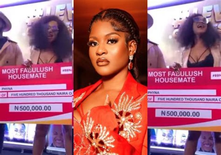 
Phyna Receives N500k After Being Voted ‘Most Fabulush’ Housemate 