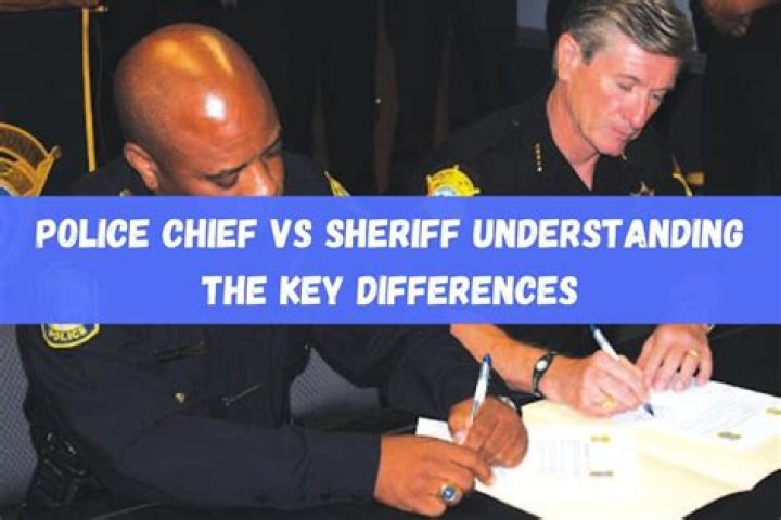 What is the Difference Between Police dept and Sheriff’s dept